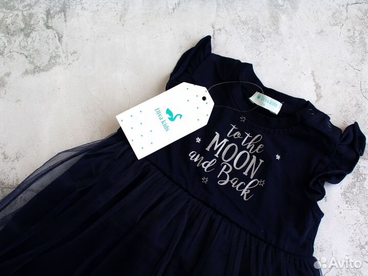 Платье на девочку 74 рост