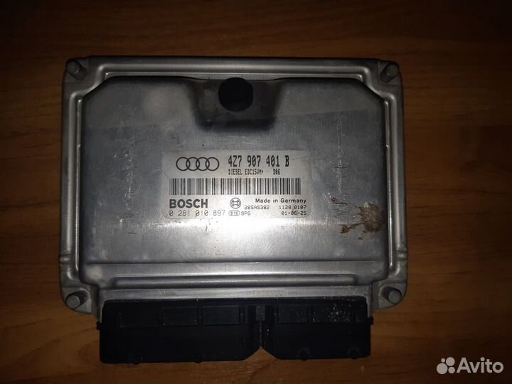 Эбу двигателем Audi A6 C5, Allroad, Аллроад