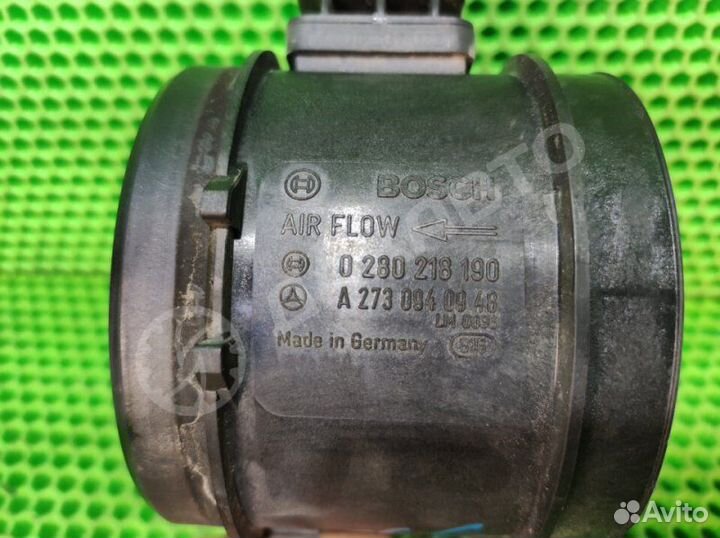 Датчик массового расхода воздуха (дмрв)