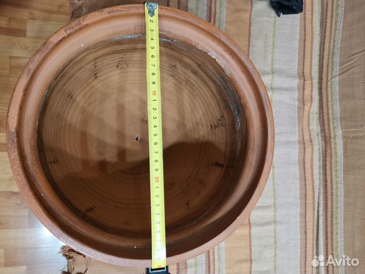 Продам горшок для цветов керамика, 15-18л