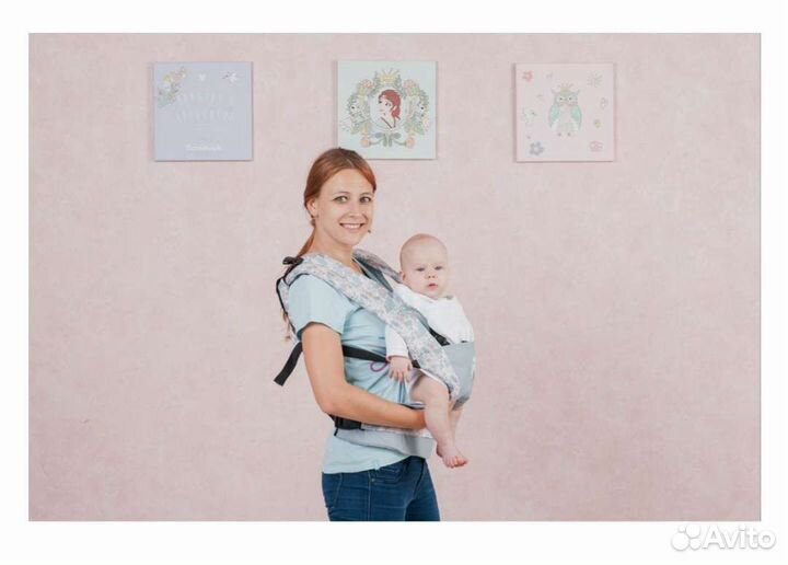 Эргорюкзак-переноска polini kids