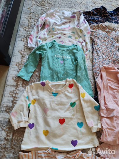 Вещи пакетом на девочку 74-80