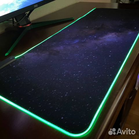 Компьерный коврик с подсветкой