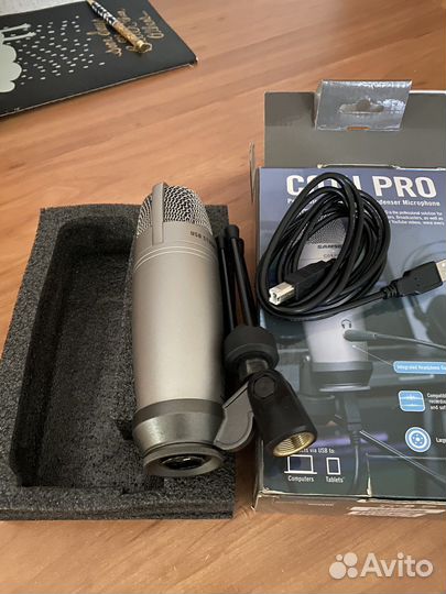 Микрофон для студийной звукозаписи CO1U PRO