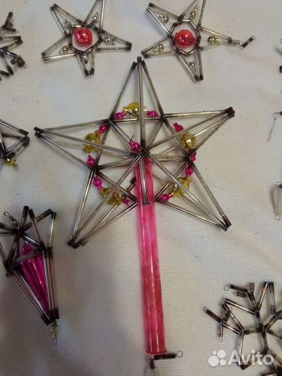 Елочные игрушки СССР одним лотом