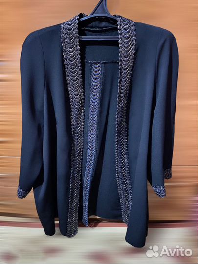 Блейзер в стиле оверсайз (plus-size)