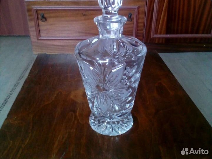 Графин хрустальный богемия