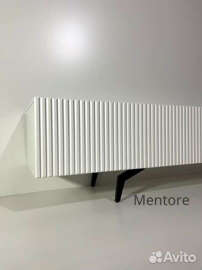 Тумба тв Bravo с фрезеровкой (2000х400х300 мм)