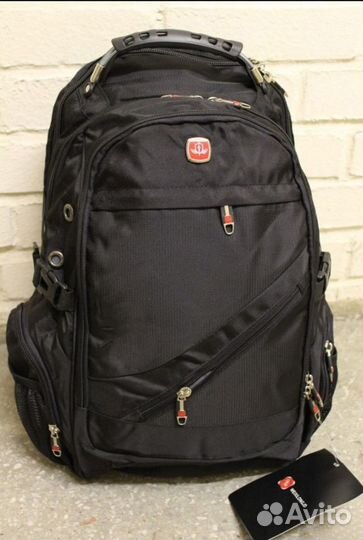 Новый Рюкзак мужской городской swiss 8810 + чехол