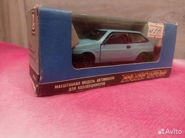 Модель автомобиля ваз 2108 1:43