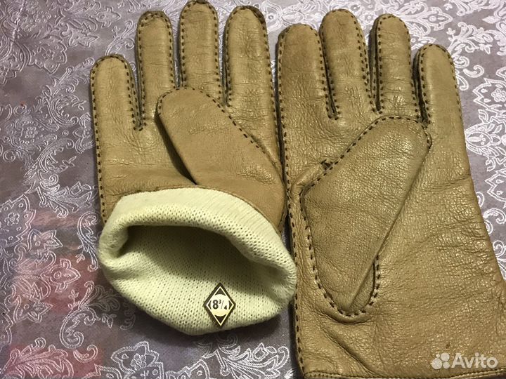 Натуральная кожа,мужские перчатки