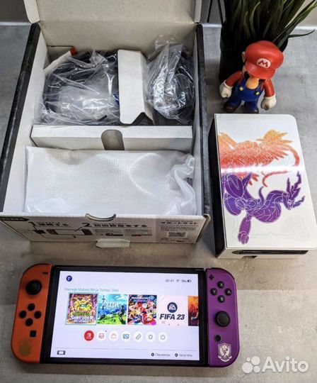 Nintendo switch oled pokemon чипованная