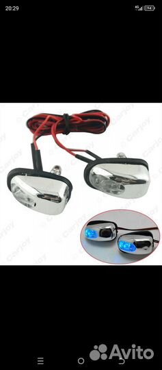 Омыватели лобового стекла с подсветкой