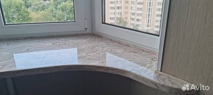 Подоконник из акрила