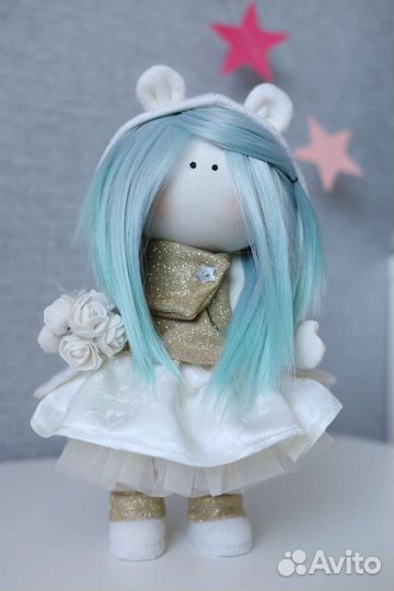 Интерьерная кукла ручной работы