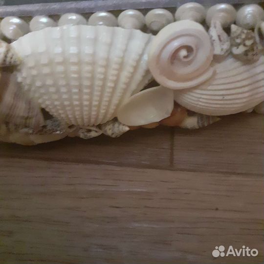 Отдам шкатулку из ракушек