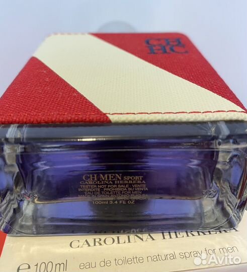 Тестер Carolina Herrera men sport