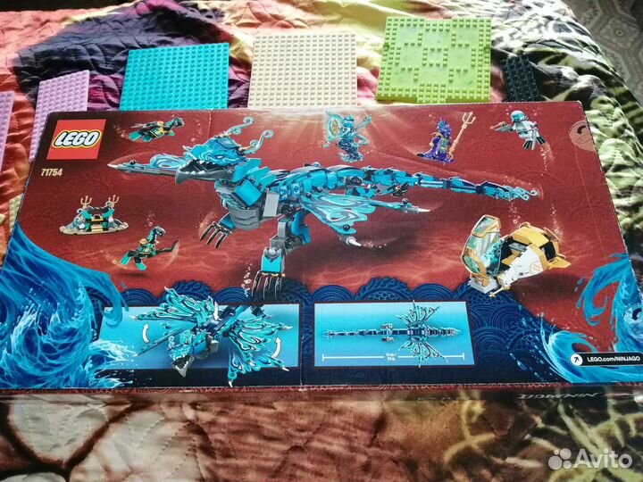 Новый Lego Ninjago 71754 водный дракон нии