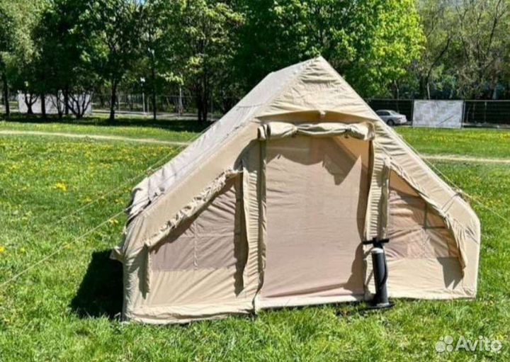 Палатка на надувном каркасе водонепроницаемая