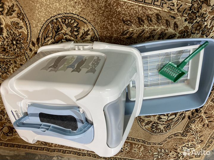 Туалет домик для кошек