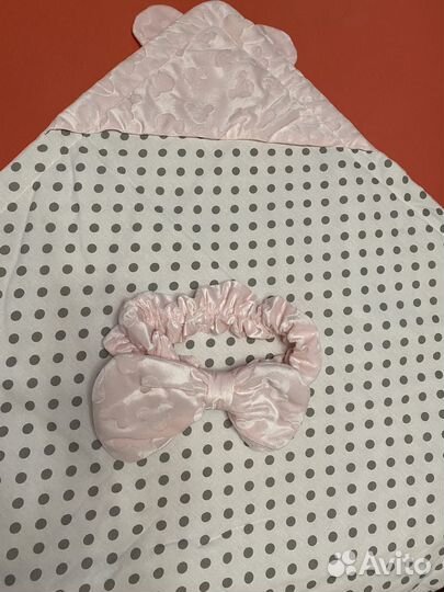 Конверт-одеяло на выписку для девочки