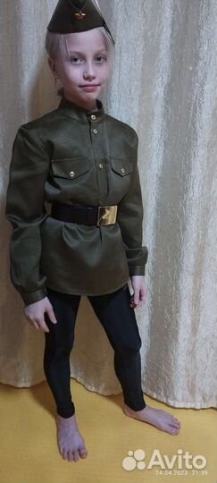 Гимнастерка детская 134