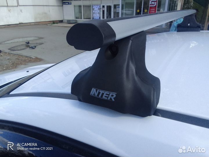 Аэро багажник Ford Focus 2 на Ким 75