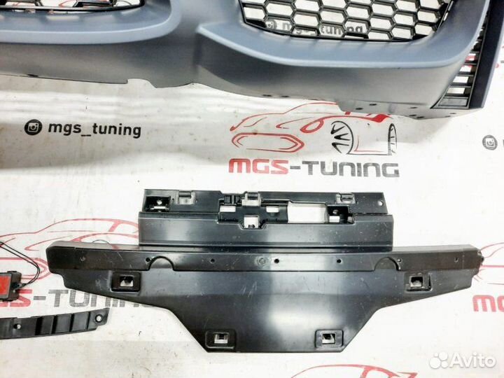 Обвес BMW 4 series f36 стиль M4 + ноздри и насадки