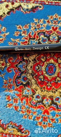 Солнцезащитные очки дизайн Италия зеркальные линзы