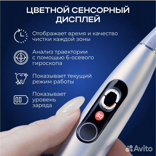 Электрическая зубная щетка Oclean X Pro Digital