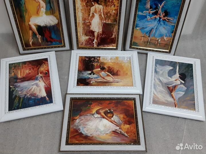 Картины маслом Балерина 20х14 см Корзун В.С. Крым