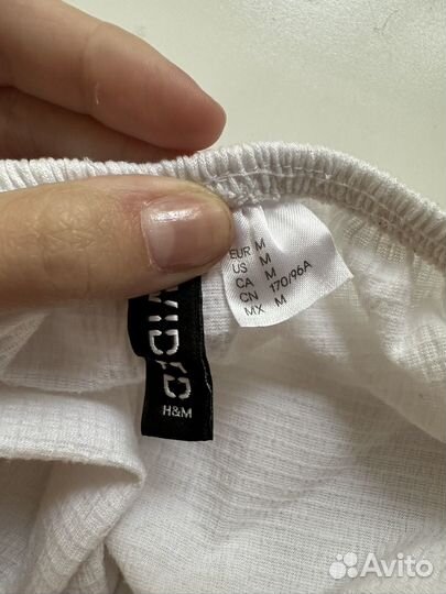 Футболка hm жеснкая M