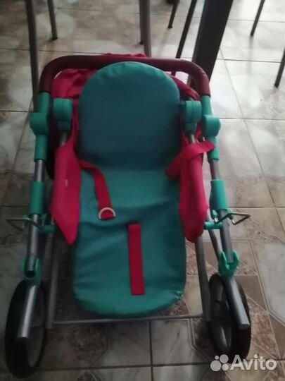 Коляска для кукол новая
