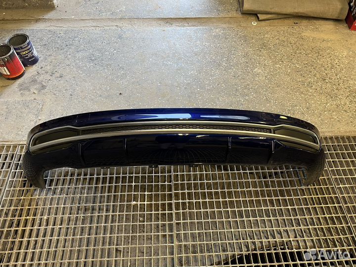 Диффузор заднего бампера audi Q5 FY Sline