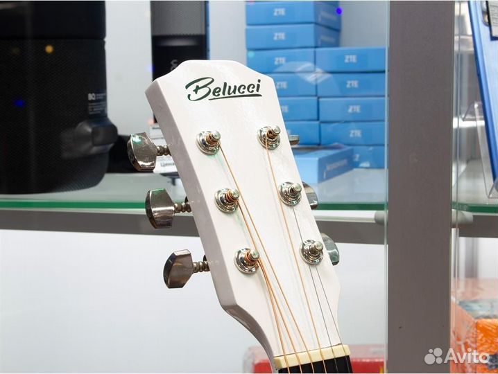 Акустическая гитара Belucci BC3810 WH (Новая)