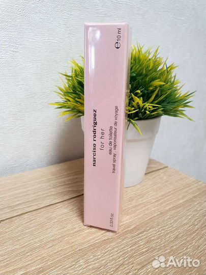 Narciso Rodriguez for her eau de toilette