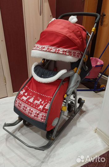 Санки-коляска