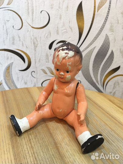 Пупс довоенный антикварный