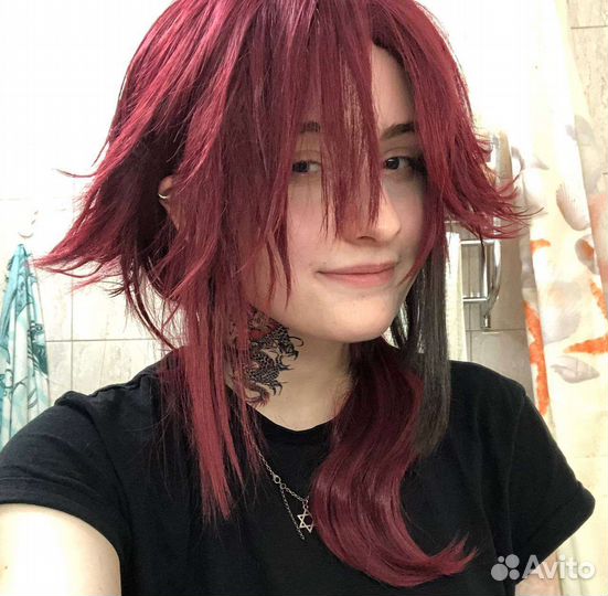 Парик косплей хэйдзо геншин