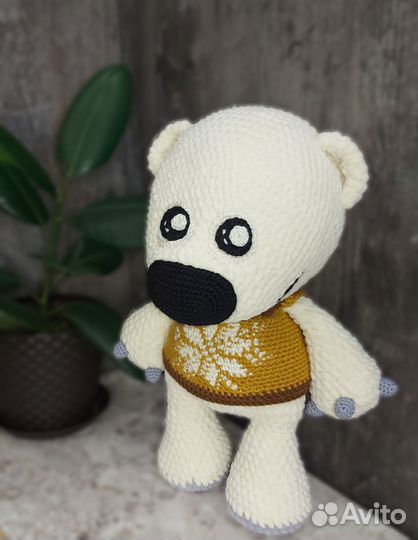 Вязаная игрушка Тучка (м/ф Ми-ми-мишки)