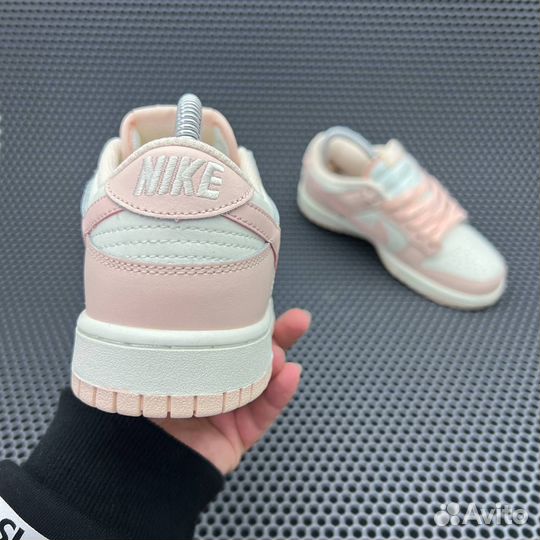 Кроссовки Nike Dunk Low Sail Orange Pearl