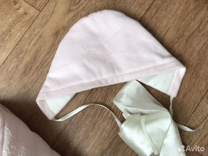 Комплект одеяло - конверт на выписку для девочки