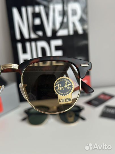 Очки Ray Ban clubmaster новые