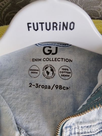 Ветровка джинсовая для девочки