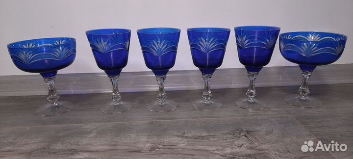 Цветной хрусталь СССР