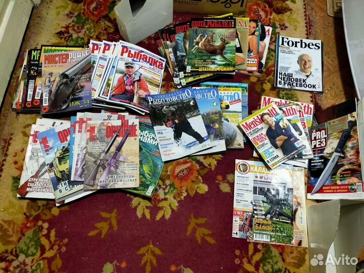 Журналы о рыбалке и охоте