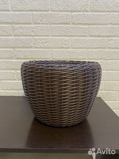Кашпо из ротанга 12л