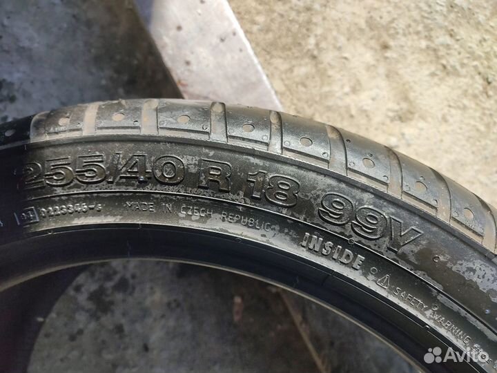 Continental ContiSportContact 2 255/40 R18 99Y