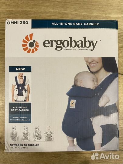 Эргорюкзак ergobaby omni 360