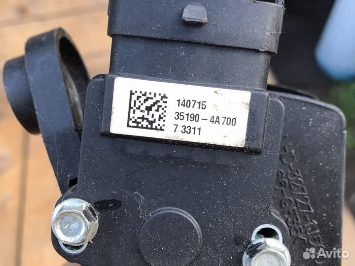 Педаль газа киа рио хендай солярис